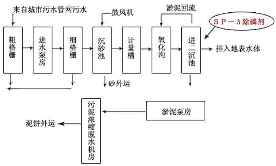 污水处理厂除磷药剂的投加位置