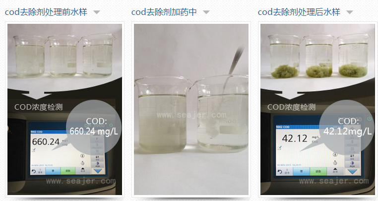 cod降解剂的投加效果_希洁环保